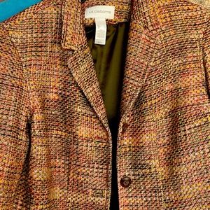 Liz Claiborne L tweed Blazer!